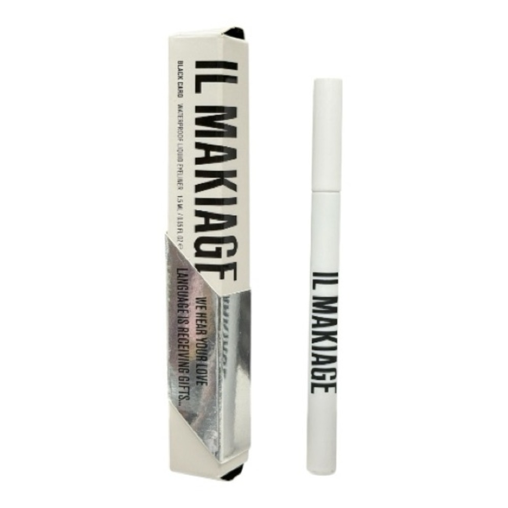 Il MAKIAGE BLACK CARD LIQUID EYELINER
ULTRA-BLACK WATERPROOF LINER 1.5 ML